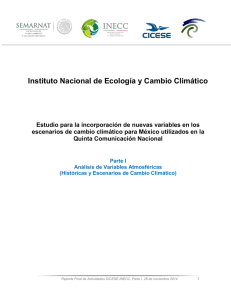 Parte I - Instituto Nacional de Ecología y Cambio Climático