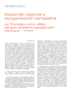 Desarrollo regional y reorganización campesina. La Chontalpa