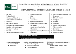 Universidad Nacional de Educación a Distancia “Centro de Melilla”