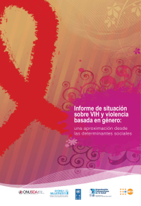 Informe de situación sobre VIH y violencia basada en