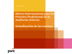 Marco Internacional para la Práctica Profesional de la Auditoría