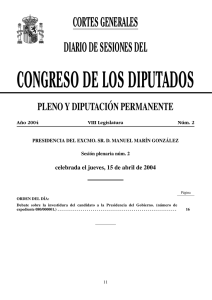 2004 - Congreso de los Diputados