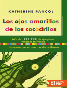 Los ojos amarillos de los cocod - Katherine Pancol