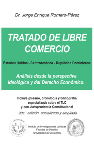 TRATADO DE LIBRE COMERCIO - Instituto de Investigaciones