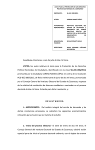 Sentencia SU-JDC-490/2013 - Instituto Electoral del Estado de