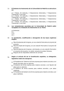 Modelo A - Asamblea de Madrid