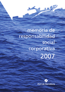 Memoria de Responsabilidad Social 2007