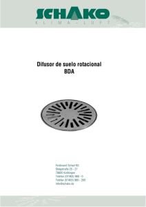 BDA Difusor de suelo rotacional