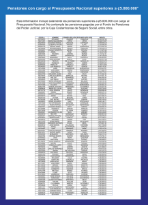 lista pensiones superiores a 5 000 000