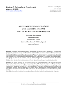 Revista de Antropología Experimental número 4, 2004.