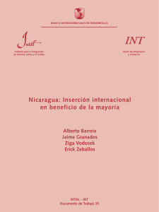 Nicaragua: Inserción internacional en beneficio de la mayoría