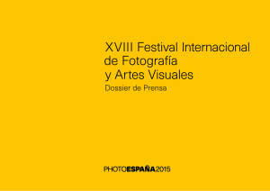 XVIII Festival Internacional de Fotografía y Artes