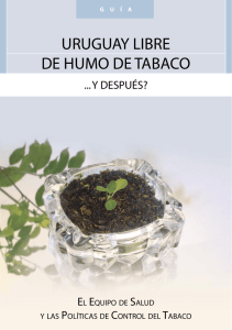 Uruguay libre de humo de tabaco y después?