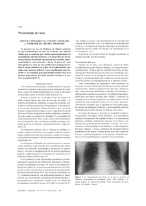 Linfoma primario del pulmón asociado a