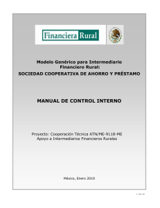 manual de control interno - Financiera Nacional de Desarrollo