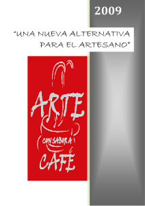 arte con sabor a café - DSpace de la Universidad del Azuay