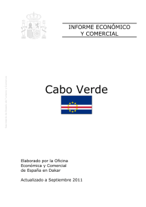 Informe económico y comercial Cabo Verde