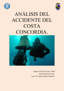 Análisis del accidente del Costa Concordia