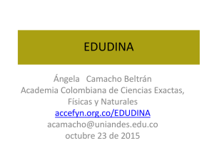 edudina - Academia Colombiana de Ciencias Exactas, Físicas y