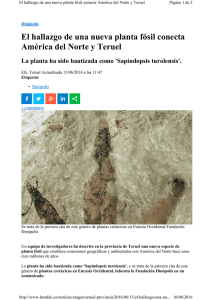 El hallazgo de una nueva planta fósil conecta América del