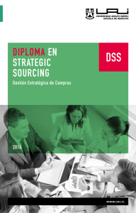 diploma en strategic sourcing