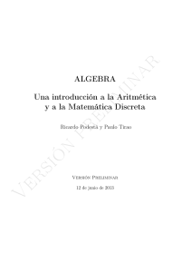 Versión preliminar - FaMAF - Universidad Nacional de Córdoba