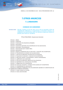 Decreto 73/2014 - Boletín Oficial de Cantabria