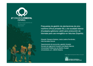Sesión 8.4 / Com 6 - congreso forestal español