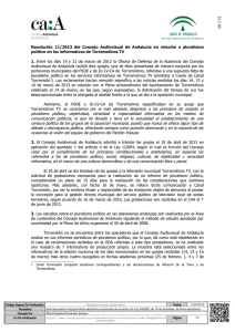 Consulta la resolución en PDF. - Consejo Audiovisual de Andalucía
