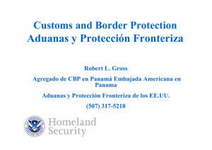 Aduanas y Protección Fronteriza