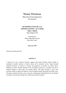 Notas Técnicas - Banco Central del Ecuador