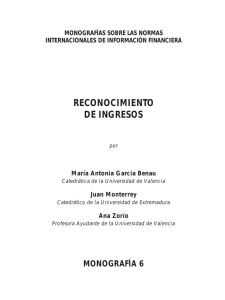 6. Reconocimiento de Ingresos.
