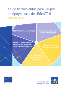 Kit de herramientas para Grupos de Apoyo Local de URBACT II