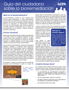 Guía del ciudadano sobre la biorremediación - CLU-IN