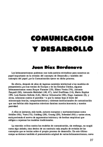 comunicacion y desarrollo - Chasqui. Revista Latinoamericana de