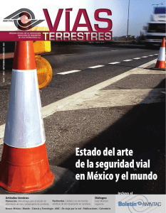 Estado del arte de la seguridad vial en México y el mundo