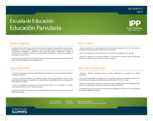Educación Parvularia - Instituto Profesional IPP
