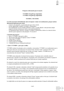 Prospecto - Agencia Española de Medicamentos y Productos