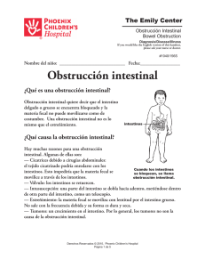 Obstrucción Intestinal - Phoenix Children`s Hospital