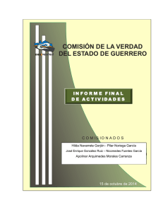 Informe final de la Comisión de la Verdad del estado de Guerrero