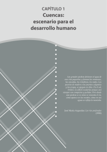 Cuencas: escenario para el desarrollo humano
