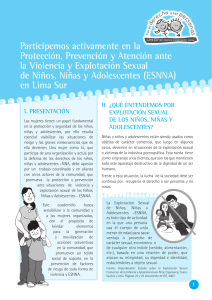 Participemos activamente en la Protección, Prevención y Atención