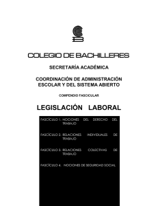 Legislación Laboral - Repositorio CB