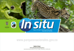Boletín Insitu 03 - Parques Nacionales Naturales de Colombia