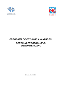 derecho procesal civil iberoamericano