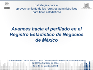 Presentation by the representative of Mexico