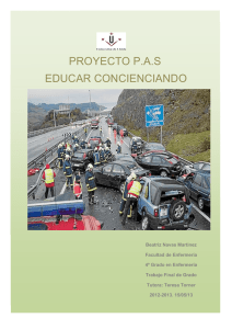 PROYECTO P.A.S EDUCAR CONCIENCIANDO