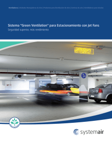 Sistema Green Ventilation Jet Fans