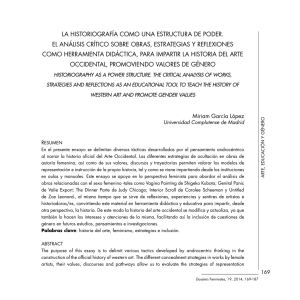 la historiografía como una estructura de poder. el análisis