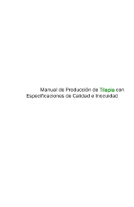 Manual de Producción de Tilapia con